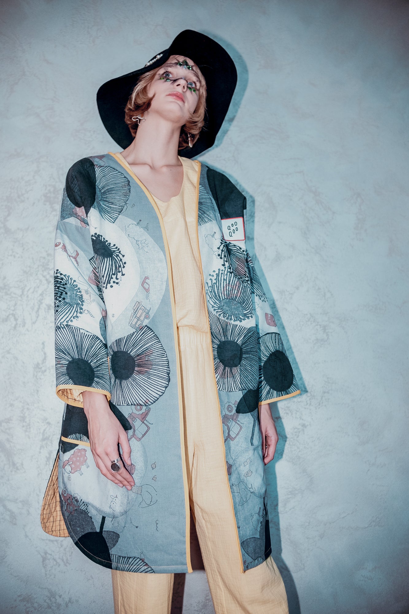 Kimono toulupe 'Winter Flower'